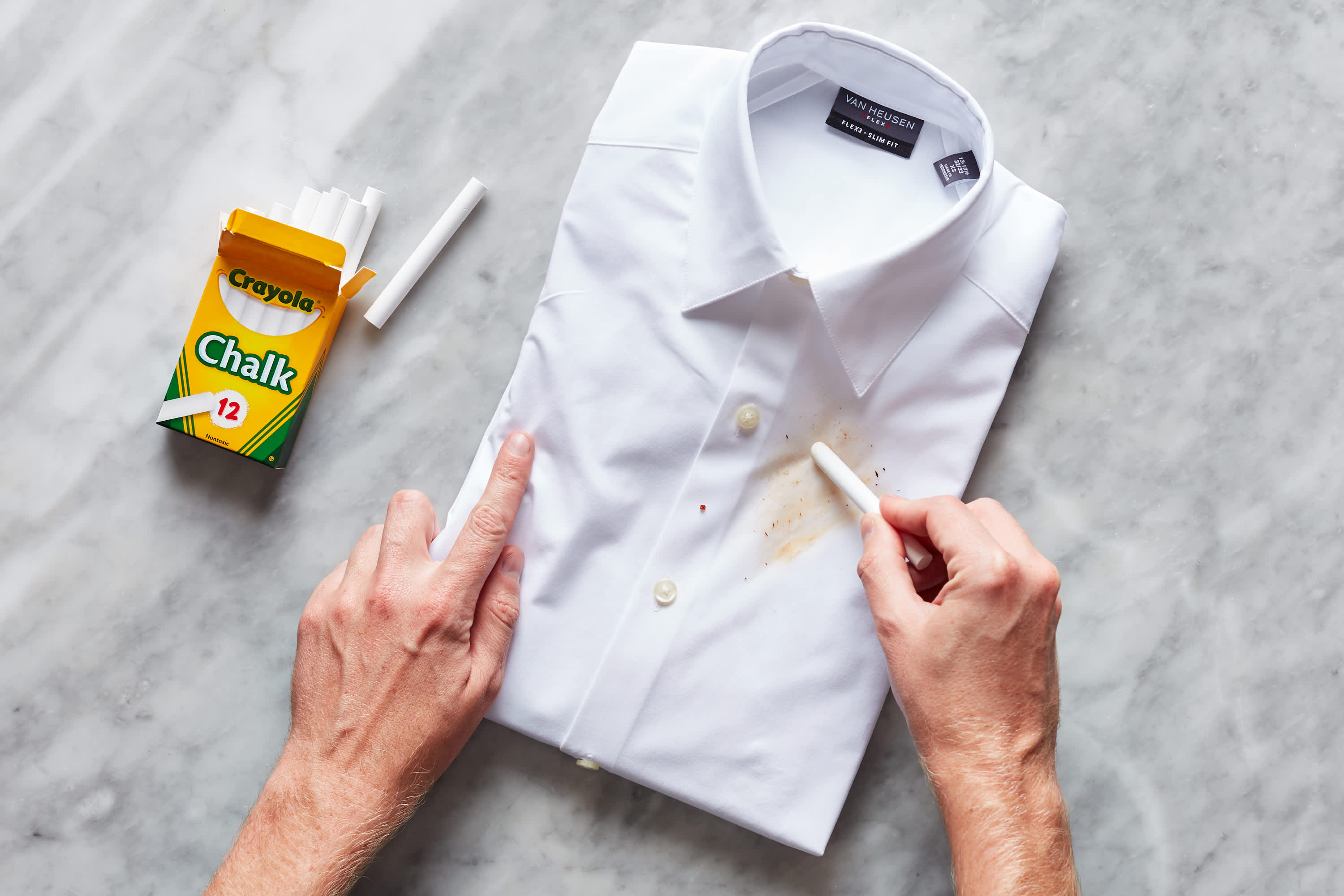 How to get grease deals stains out of clothes